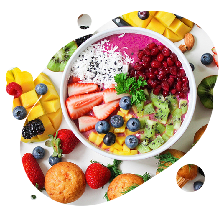 果物盛り合わせの写真